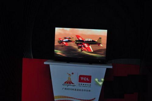 TCL 3D電視閃亮CEF，3D電視在2010真的“火”了