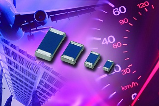 采用0402、0603、0805和1206外形尺寸的電阻器件