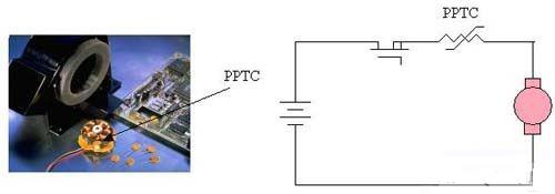 PolySwitch器件保護電機和驅動電子電路，
