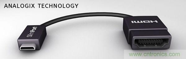 ANALOGIX的SlinPort解決方案，可以協助業者集成MyDP應用功能