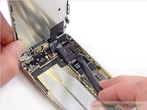 土豪金iPhone 5S拆解：內部結構升級，維修難度增加