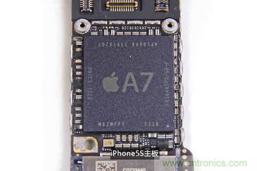 土豪金iPhone 5S拆解：內部結構升級，維修難度增加