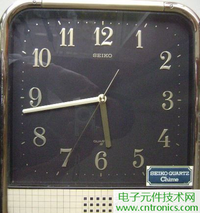 拆個老古董，日本精工石英電子掛鐘拆解
