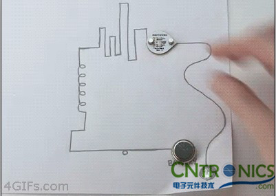 大開眼界，一支可以畫電路板的筆！