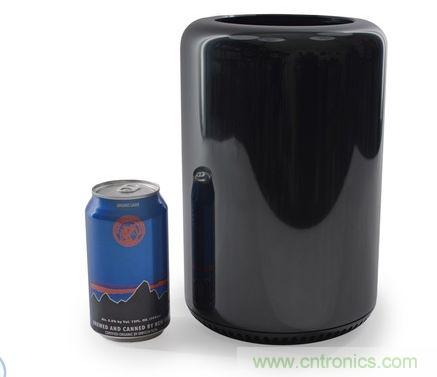 全新Mac Pro真的非常小，這是與易拉罐的對比