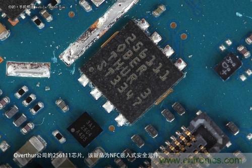 Overthur的256111芯片，是一顆NFC嵌入式安全元件