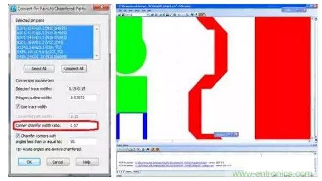設置倒角規則的功能可以簡化設計過程和節省時間。