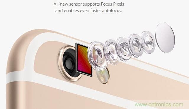 iPhone 6s告別800萬像素，探秘新攝像頭“1.22微米像素”