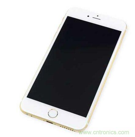 iPhone 6 Plus采用了大量新技術，包括由TSMC代工的蘋果A8 SoC。（來源：iFixit）