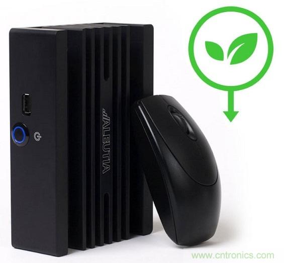 圖10：Aluetia新開發的超低耗電無風扇小巧PC。