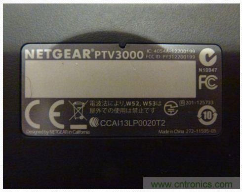 圖(b)：圖解便宜又好用的媒體適配器PTV3000。