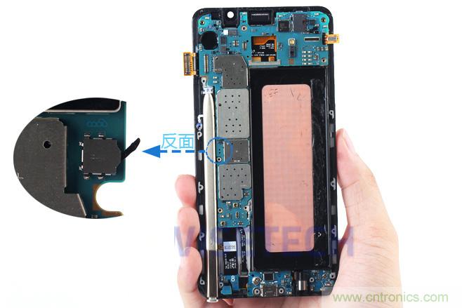 Galaxy Note5拆解，與S系列差距日漸模糊