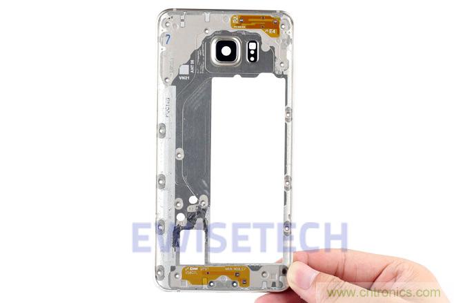 Galaxy Note5拆解，與S系列差距日漸模糊