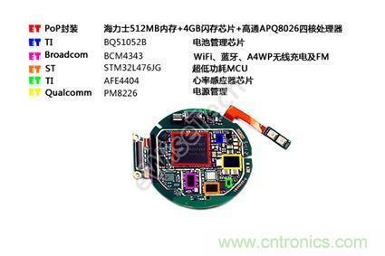 MOTO 360二代智能手表拆解：只有細節，沒有亮點