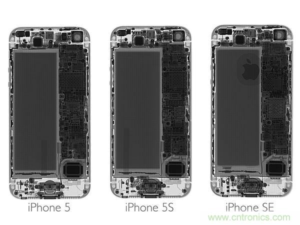 有什么地方沒有變？iPhone SE真機拆解
