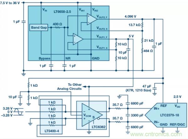 可驅動電流的高精度基準電壓源，它是這樣的……