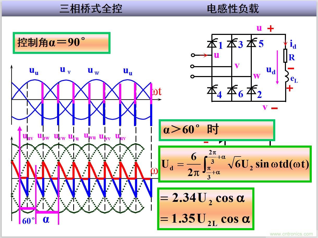 圖文講解三相整流電路的原理及計算，工程師們表示秒懂！