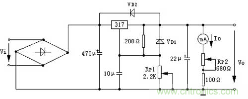 如何設計一個可調穩壓電源電路？