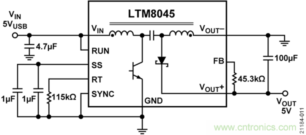 USB供電、915MHz ISM無線電頻段、具有過溫管理功能的1W功率放大器