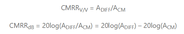 為什么輸出端共模信號的影響大于CMRR規格值？