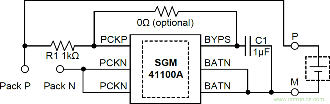 小封裝、微功耗小微電池保護器SGM41100A