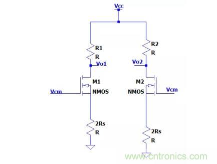 關于差分輸入電路和共模信號，差模信號關系的理解