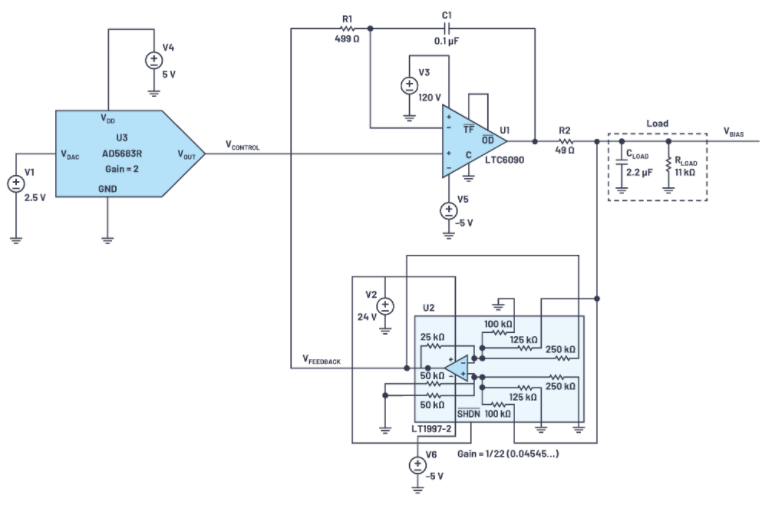有沒有一種簡單的辦法來創建適合傳感器偏置應用的高壓電源？