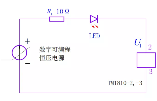 TM1810-3， TM1810-2 LED恒流驅動IC