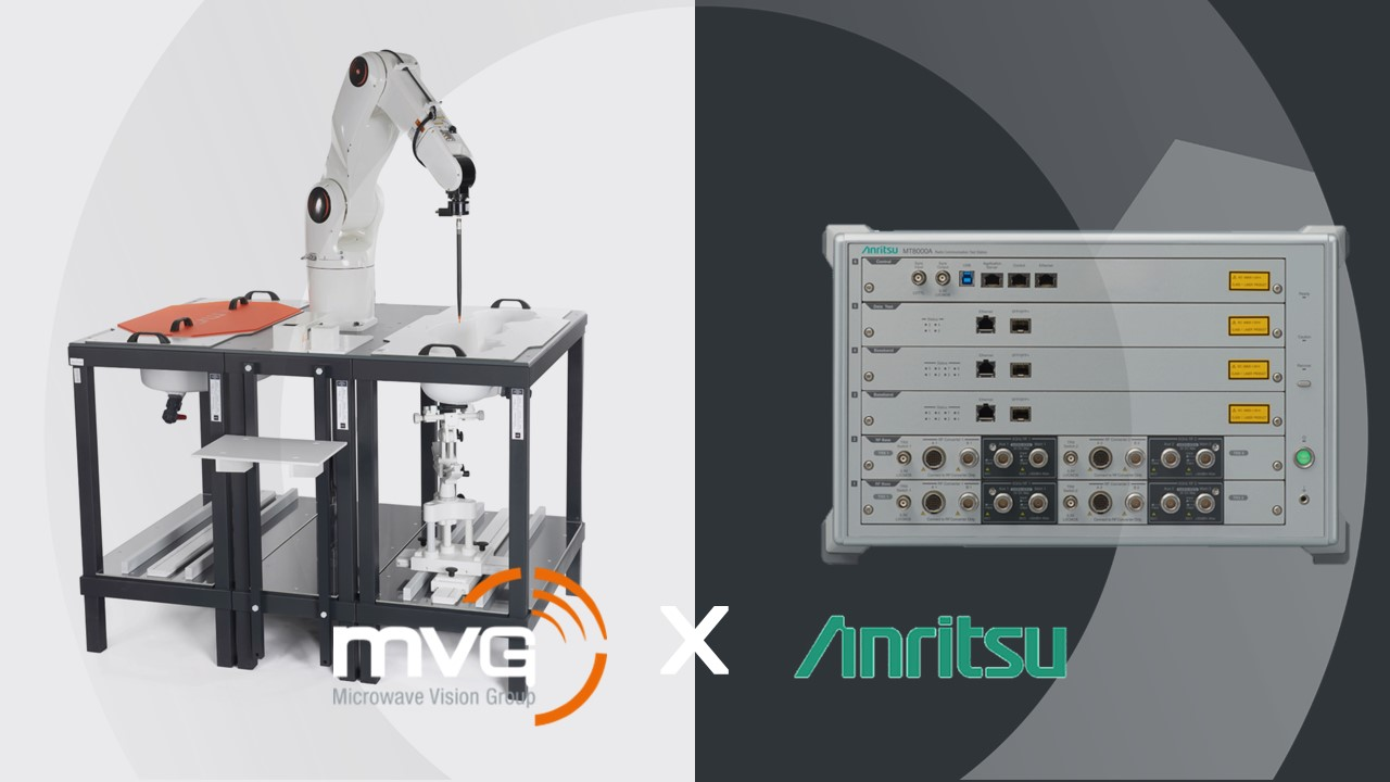 MVG 將安立無線通信測試儀 MT8000A 集成到 ComoSAR 系統中，以增強 5G SAR 測量能力