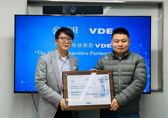 榮耀加冕！榮湃半導體榮獲VDE頒發“最具競爭力合作伙伴獎”