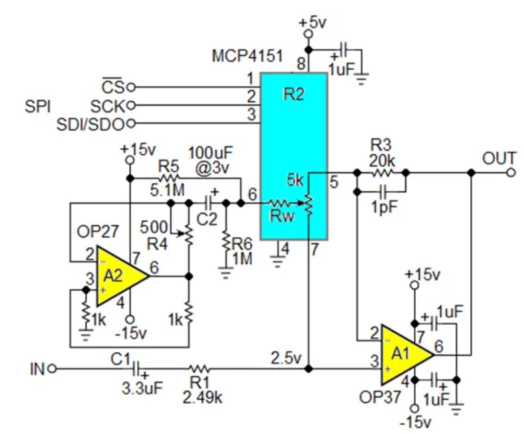數字電位器能否代替電路中的機械電位器？