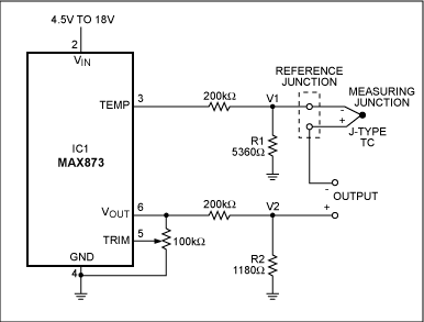 如何利用電壓基準補償熱電偶冷端？